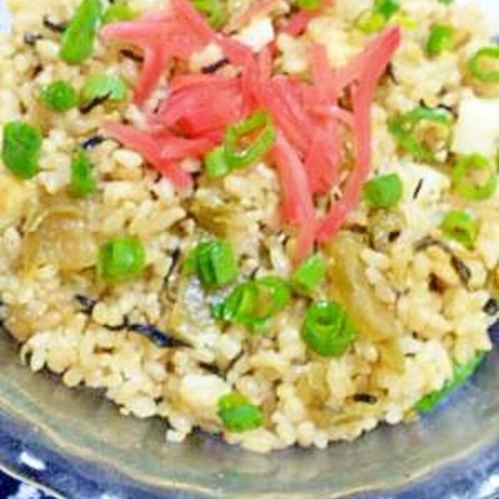 レンチンで楽チン 高菜ちくわのマヨチャーハン レシピ 作り方 By れんど 楽天レシピ レンチンで楽チン 高菜ちくわのマヨチャーハン レシピ 作り方 By れんど 楽天レシピ